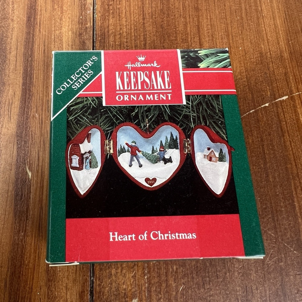 Hallmark Keepsake Ornament 1991 Heart of Christmas 2nd in Series